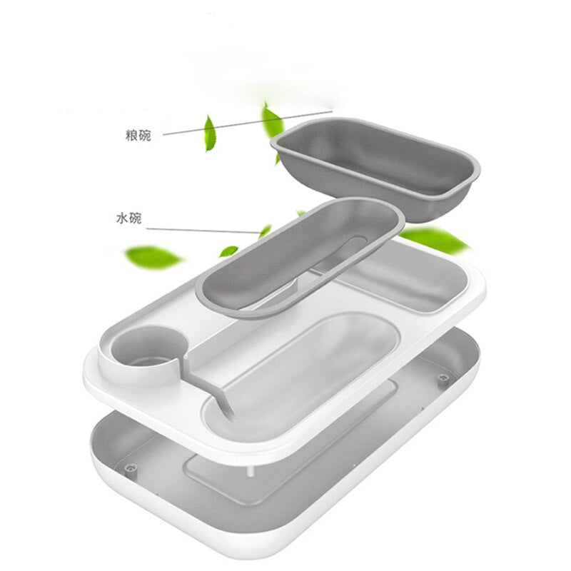 Hot Sell Pet Cat Bowl Dog for Cats Feeder Bowls Kitten Automatic Drinking Fountain 1.5L Capacity Puppy Feeding Waterer Products