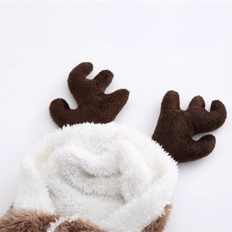 Winter Cat Clothes Warm Fleece Pet Costume For Small Cats Kitten Jumpsuits Clothing Cat Coat Jacket Pets Dog cat clothes funny