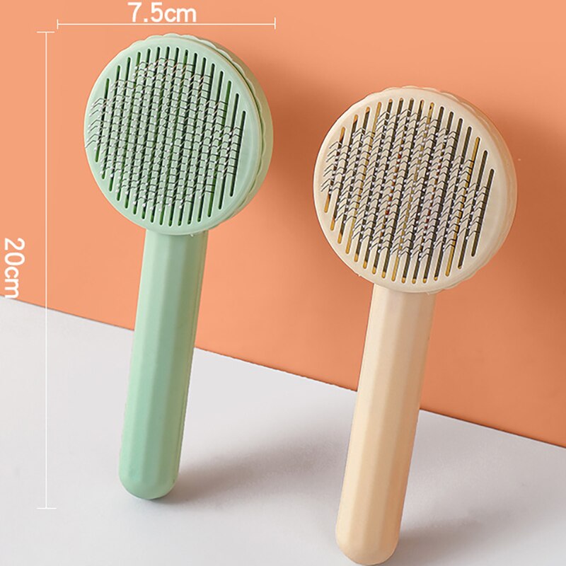 Grooming Pet Hair Remover Brush Cat And Dogs Hair Comb Removes Comb Short Massager Goods For Cats Dog Brush Accessories Supplies