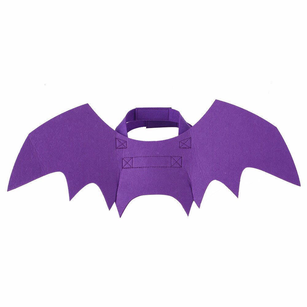 Fashion Cat Clothes Bat Wings Funny Dog Costume Artificial Wing Pet Cosplay Prop Halloween Clothes Cats Dog Costume Pet Supplies