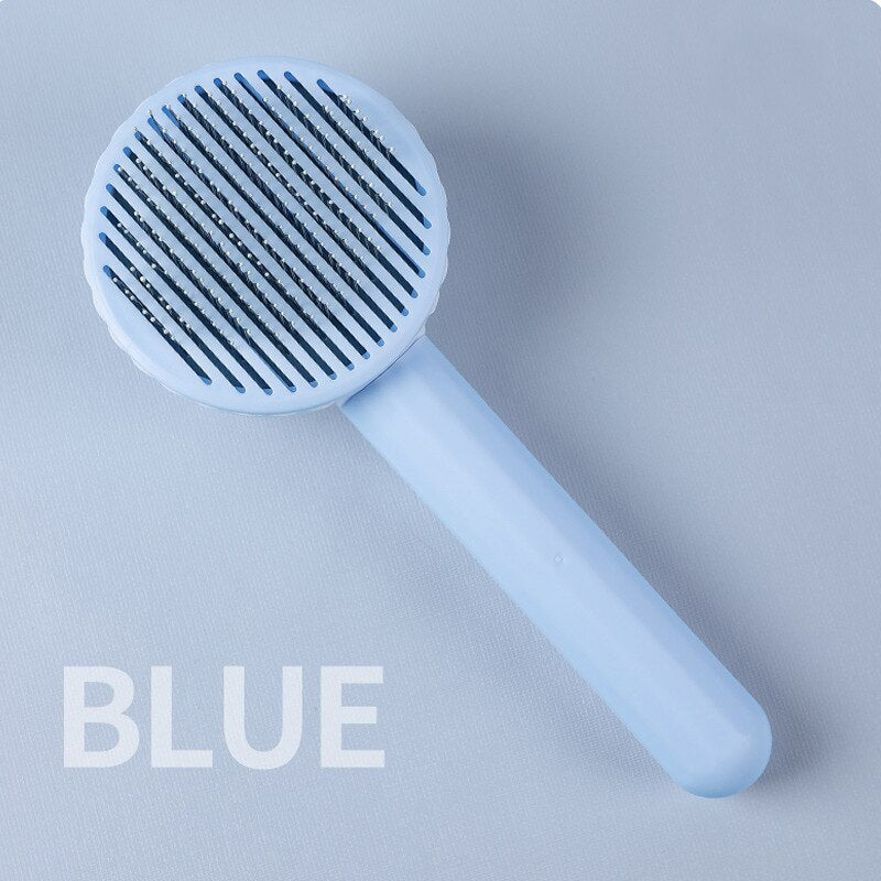 Grooming Pet Hair Remover Brush Cat And Dogs Hair Comb Removes Comb Short Massager Goods For Cats Dog Brush Accessories Supplies