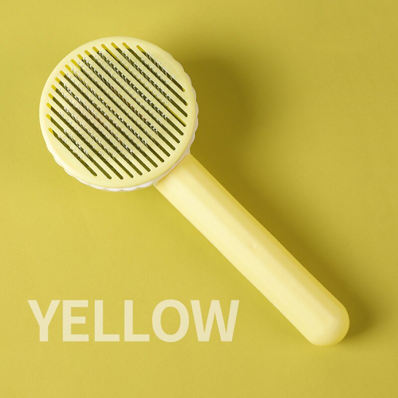 Grooming Pet Hair Remover Brush Cat And Dogs Hair Comb Removes Comb Short Massager Goods For Cats Dog Brush Accessories Supplies
