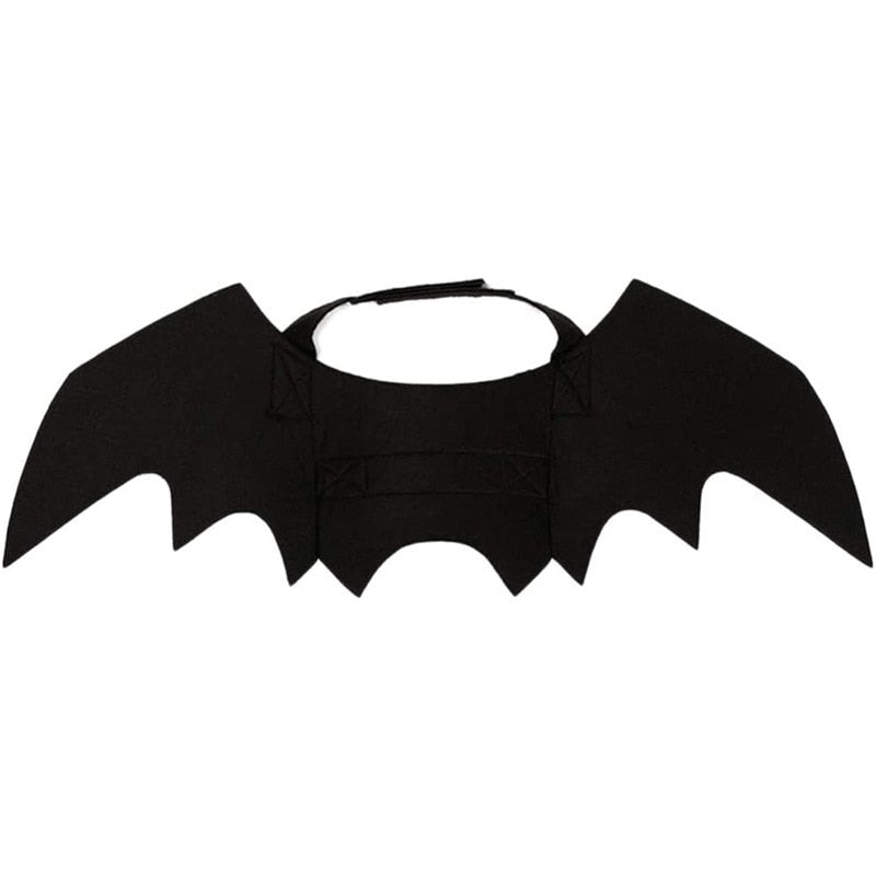 Fashion Cat Clothes Bat Wings Funny Dog Costume Artificial Wing Pet Cosplay Prop Halloween Clothes Cats Dog Costume Pet Supplies