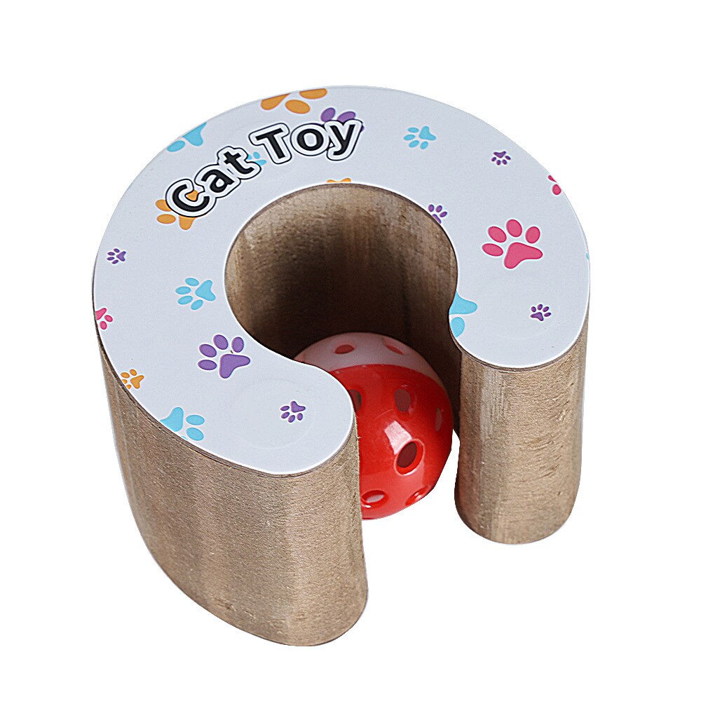 Cat Toys Magic Organ Cat Scratch Board Cat Toy with Bell Cat Grind Claw  Climbing Corrugated Paper Cat Scratch Toy Cat Product