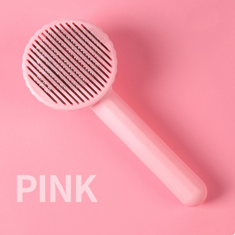 Grooming Pet Hair Remover Brush Cat And Dogs Hair Comb Removes Comb Short Massager Goods For Cats Dog Brush Accessories Supplies